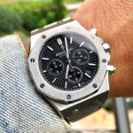 Audemars Piguet Royal Oak Series Quartz Movement Black 41mm Watch